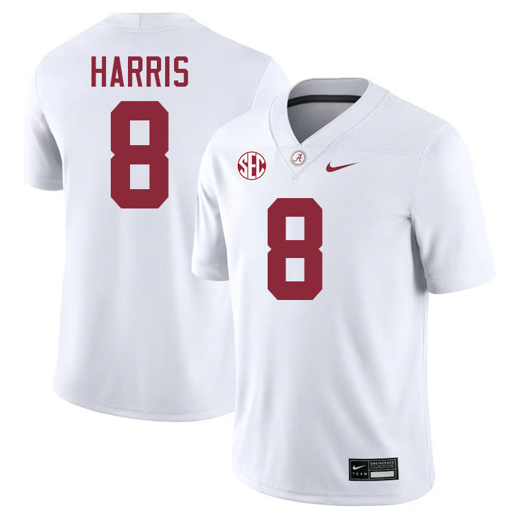 Christian Harris Alabama Jersey,University Of Alabama Crimson Tide Football Jersey,Uniforms-White